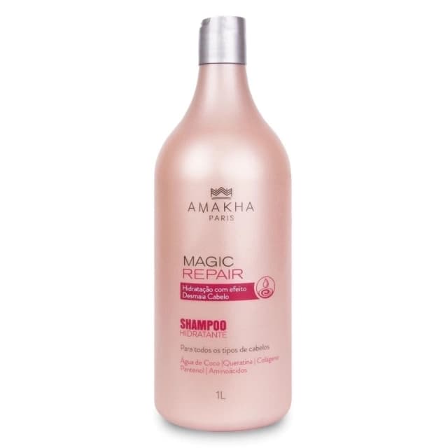 Shampoo Hidratante Linha Magic Repair Amakha Paris 1 litro