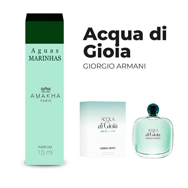 Aguas Marinhas Amakha Paris 15 ml - Acqua de Gioia