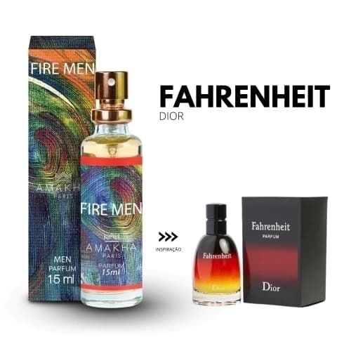Fire Men Amakha Paris 15 ml - Fahrenheit Dior
