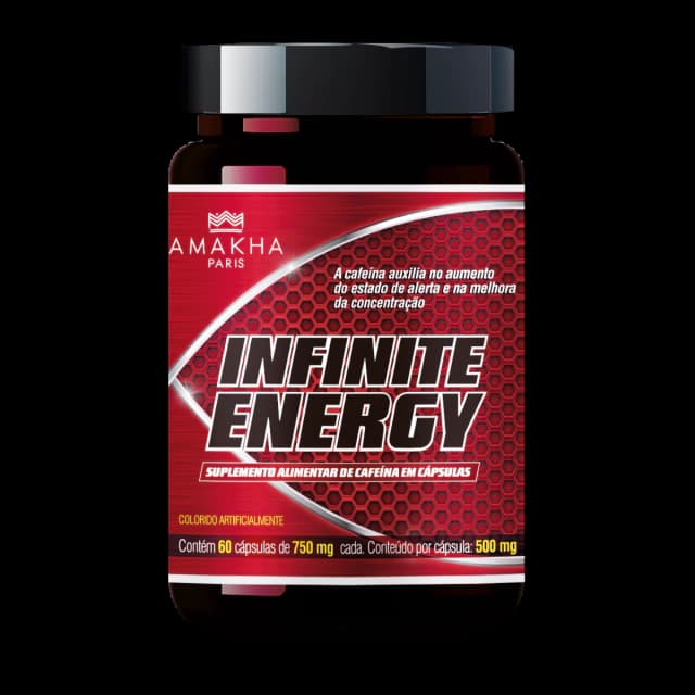 Infinite Energy - 60 cápsulas de 500mg