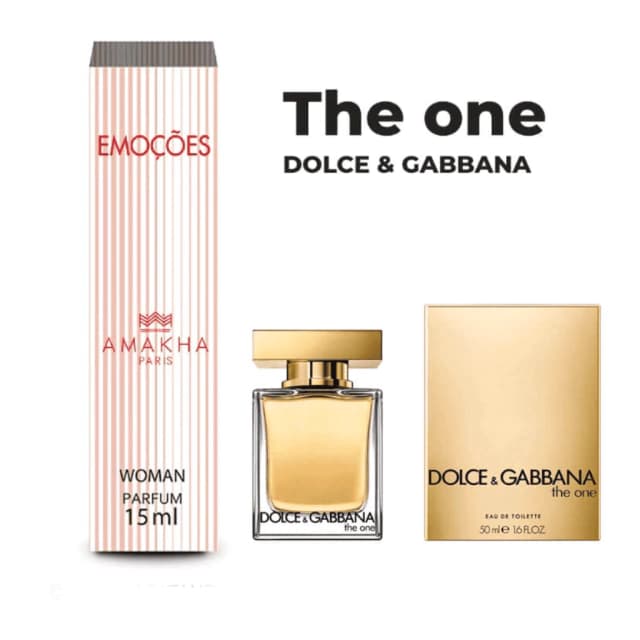 Emoções Amakha Paris 15 ml - Dolce e Gannana